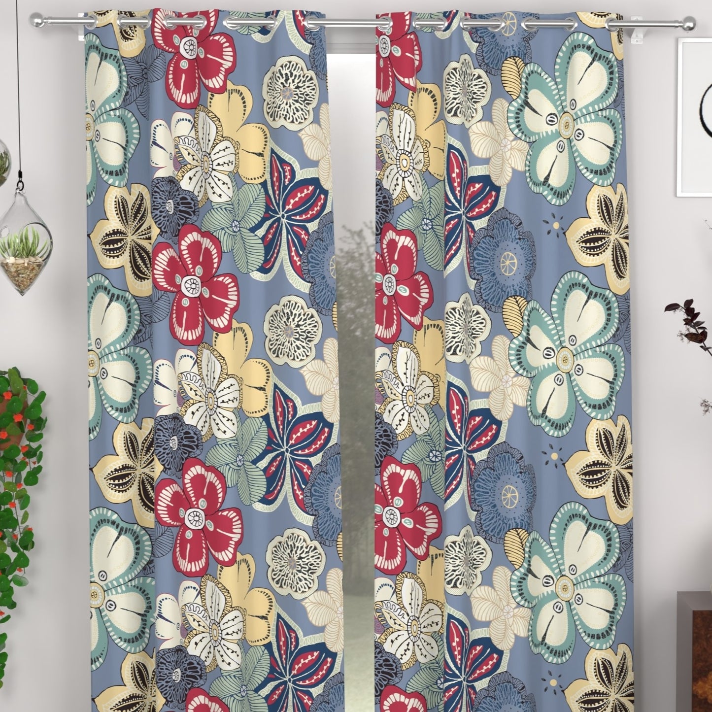 CHHAVI INDIA DESIGNER PRINTED DOOR CURTAIN