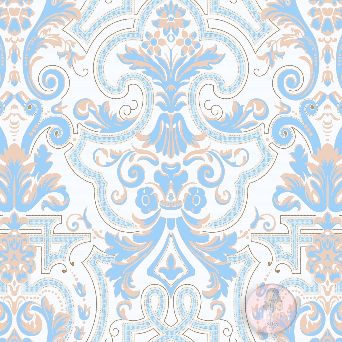 CHHAVI INDIA DESIGNER PRINTED DOOR CURTAIN PACK OF 3