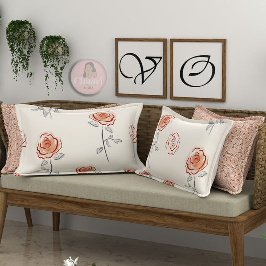 CHHAVI INDIA Microfiber Pillow Cover