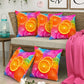 CHHAVI INDIA Microfiber Cushions Cover Pack of 5