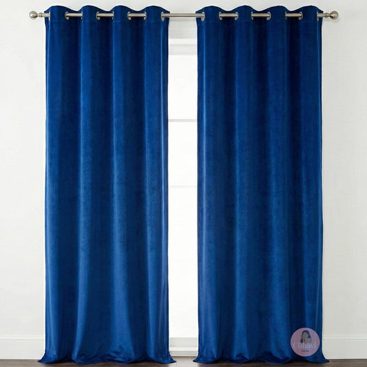 CHHAVI INDIA VELVET DOOR CURTAIN PACK OF 2