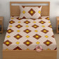 CHHAVI INDIA 180 TC Microfiber Printed Single Bedsheet With 1 Pillow Cover