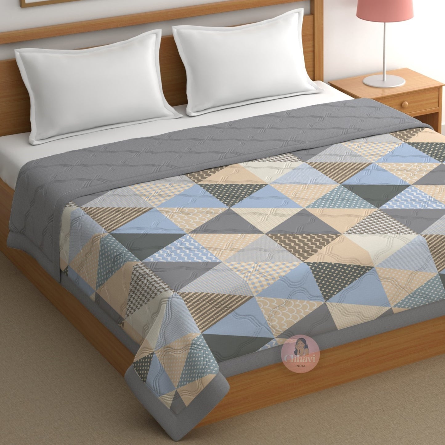 CHHAVI INDIA Printed Double Comforter for AC Room