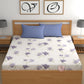 CHHAVI INDIA 210 TC Microfiber Printed King Size Bedsheet With 2 Pillow Covers
