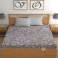 CHHAVI INDIA 210 TC Microfiber Printed King Size Bedsheet With Pillow Covers
