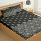 CHHAVI INDIA 210 TC Microfiber Printed King Size Bedsheet With 2 Pillow Covers