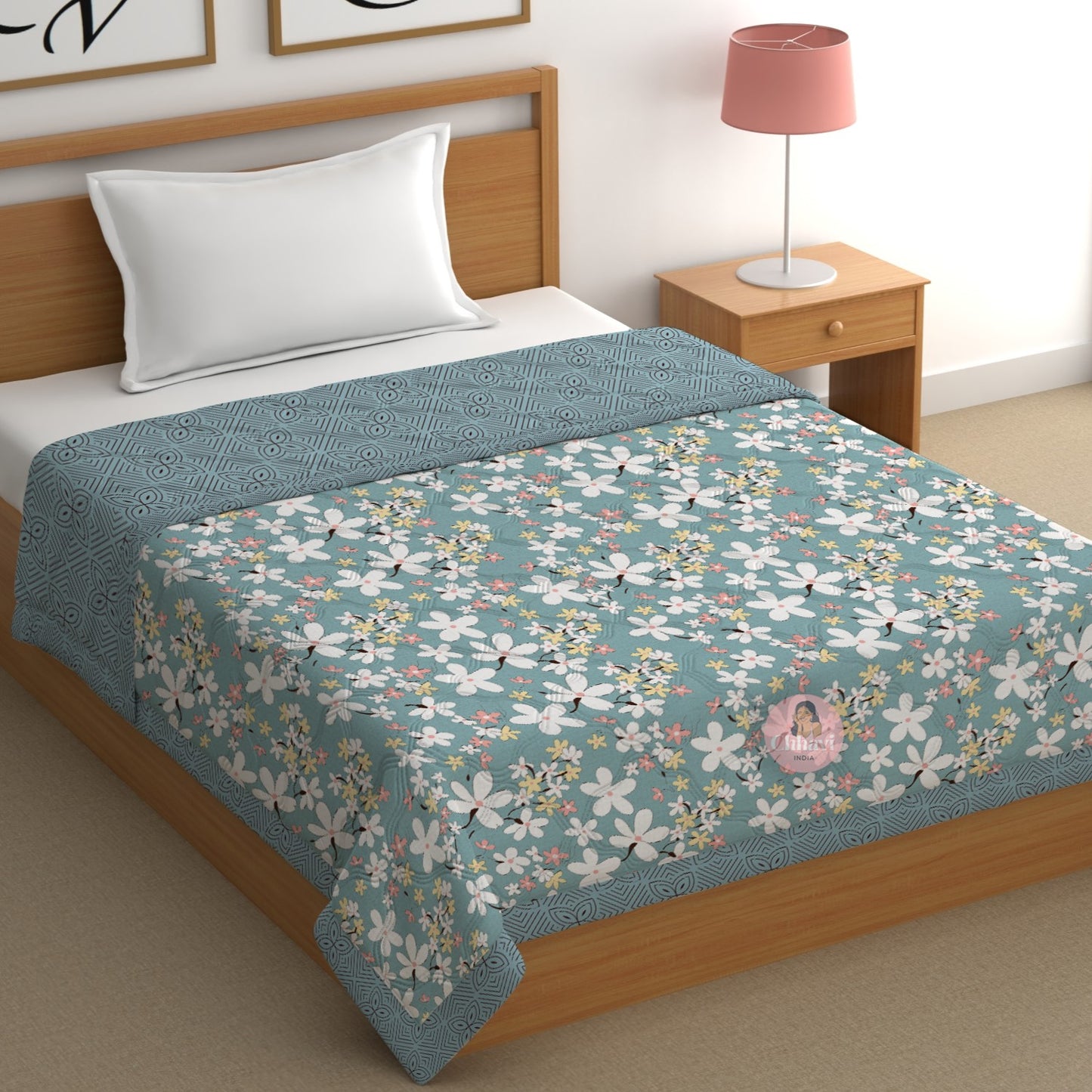 Chhavi india 210 TC single Bed Comforter