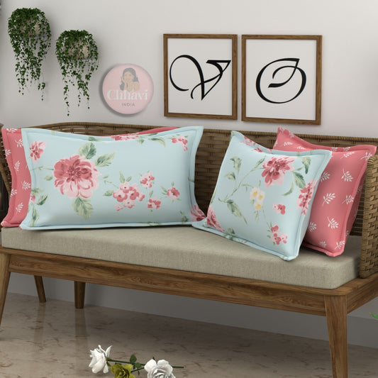 CHHAVI INDIA Microfiber Pillow Cover