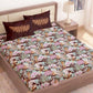 CHHAVI INDIA 210 TC Microfiber Printed King Size Bedsheet With Pillow Covers