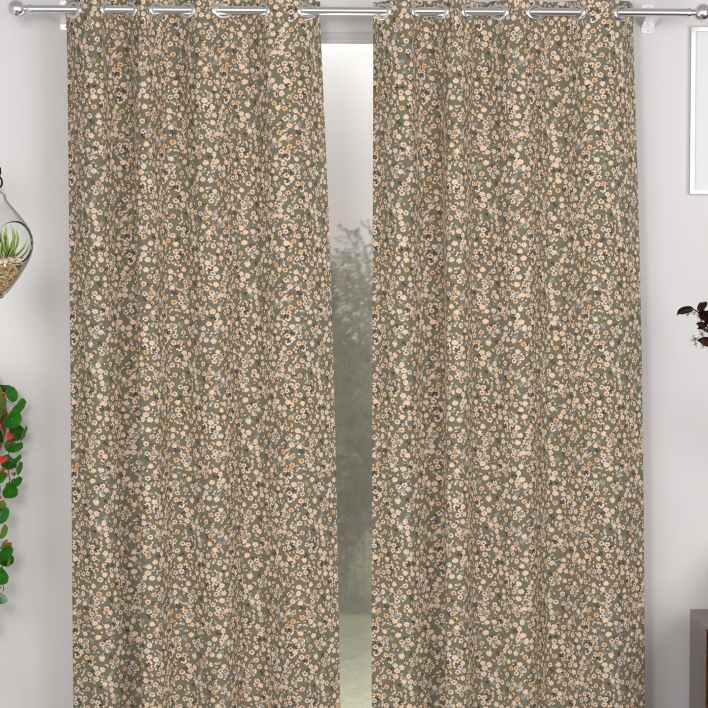 CHHAVI INDIA DESIGNER PRINTED DOOR CURTAIN