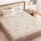 CHHAVI INDIA 210 TC Microfiber Printed King Size Bedsheet With Pillow Covers