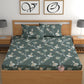 CHHAVI INDIA 210 TC Microfiber Printed Double Bedsheet With Pillow Covers