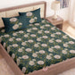 CHHAVI INDIA 210 TC Microfiber Printed King Size Bedsheet With Pillow Covers