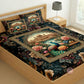 CHHAVI INDIA 210 TC Microfiber Printed King Size Bedsheet With 2 Pillow Covers