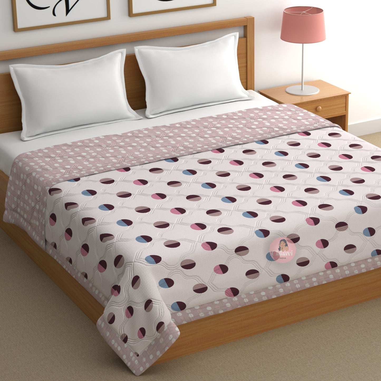 CHHAVI INDIA Printed Double Comforter for AC Room