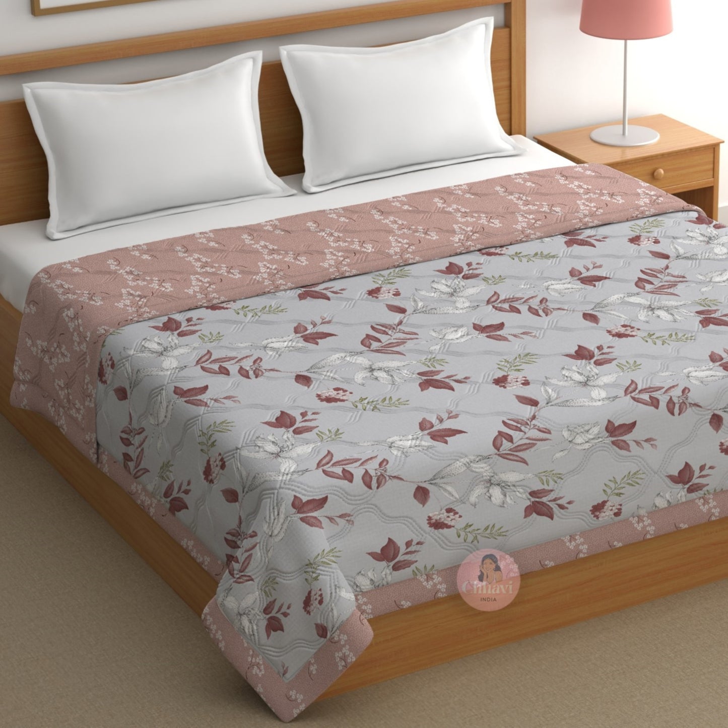 CHHAVI INDIA Printed Double Comforter for AC Room
