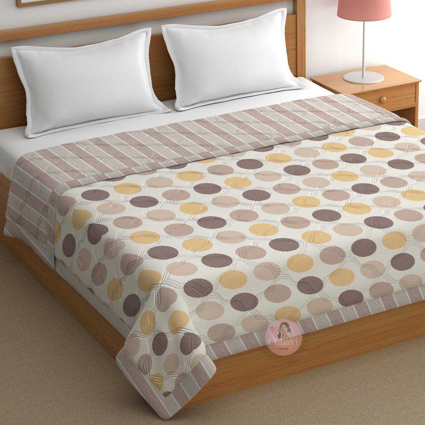 CHHAVI INDIA Printed Double Comforter for AC Room