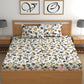 CHHAVI INDIA 210 TC Microfiber Printed Double Bedsheet With Pillow Covers