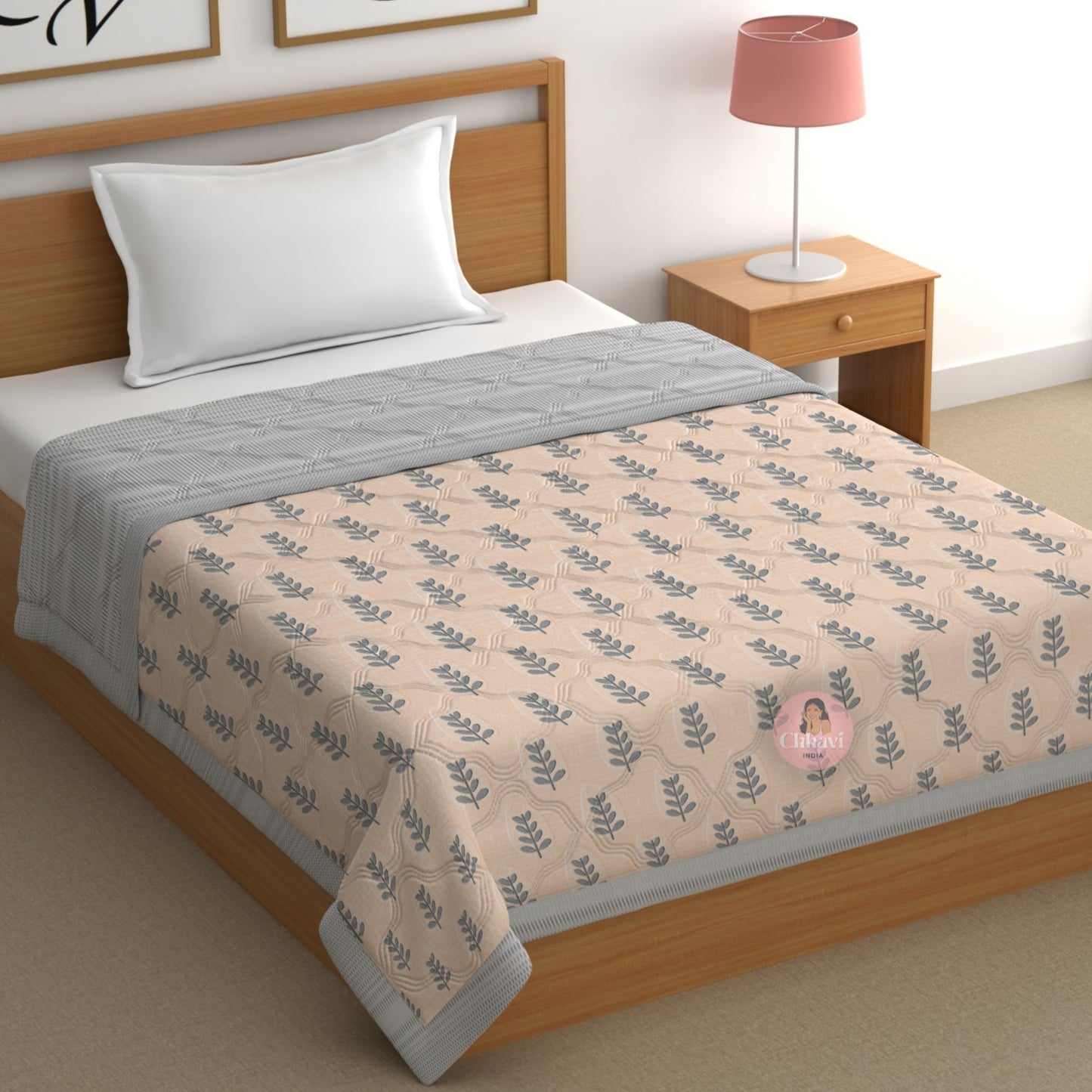 Chhavi india 210 TC single Bed Comforter