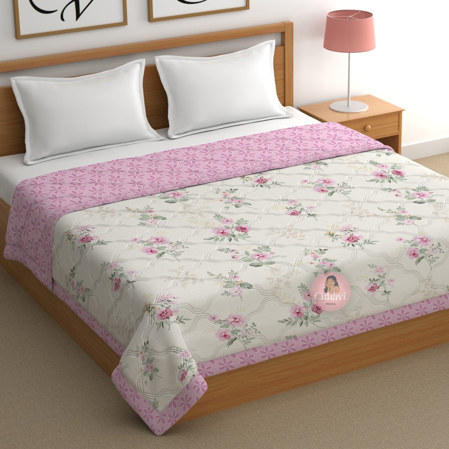 CHHAVI INDIA Printed Double Comforter for AC Room