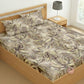 CHHAVI INDIA 210 TC Microfiber Printed King Size Bedsheet With 2 Pillow Covers