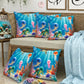 CHHAVI INDIA Microfiber Cushions Cover Pack of 5