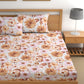 CHHAVI INDIA 210 TC Microfiber Printed Double Bedsheet With Pillow Covers
