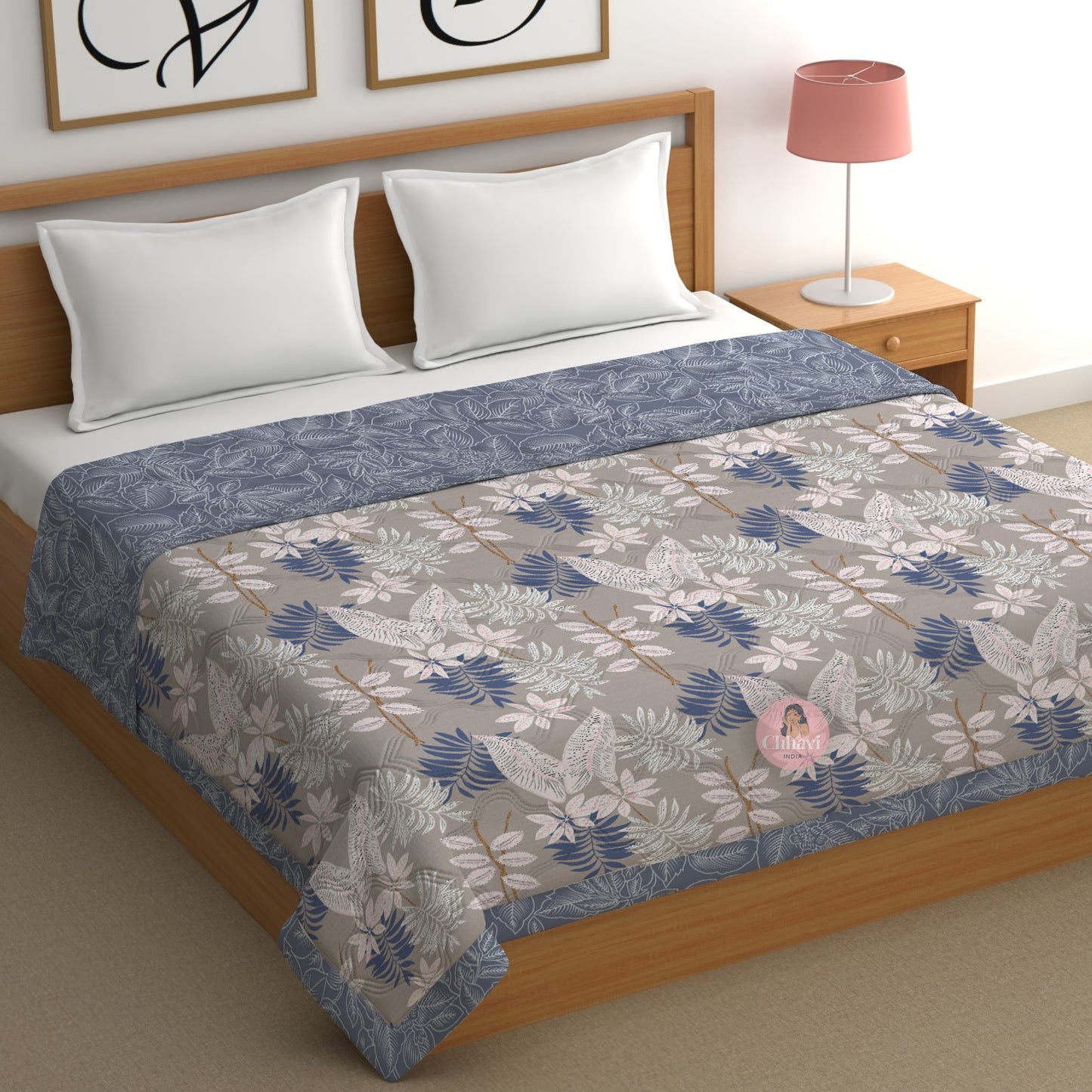 CHHAVI INDIA Printed Double Comforter for AC Room
