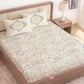 CHHAVI INDIA 210 TC Microfiber Printed King Size Bedsheet With Pillow Covers