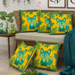 CHHAVI INDIA Microfiber Cushions Cover Pack of 5