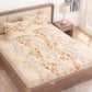 CHHAVI INDIA 210 TC Microfiber Printed King Size Bedsheet With Pillow Covers