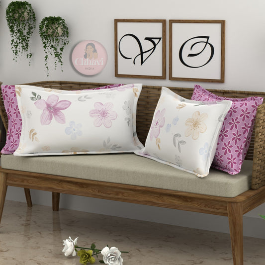 CHHAVI INDIA Microfiber Pillow Cover