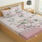 CHHAVI INDIA 210 TC Microfiber Printed King Size Bedsheet With 2 Pillow Covers
