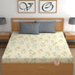 CHHAVI INDIA 210 TC Microfiber Printed King Size Bedsheet With Pillow Covers