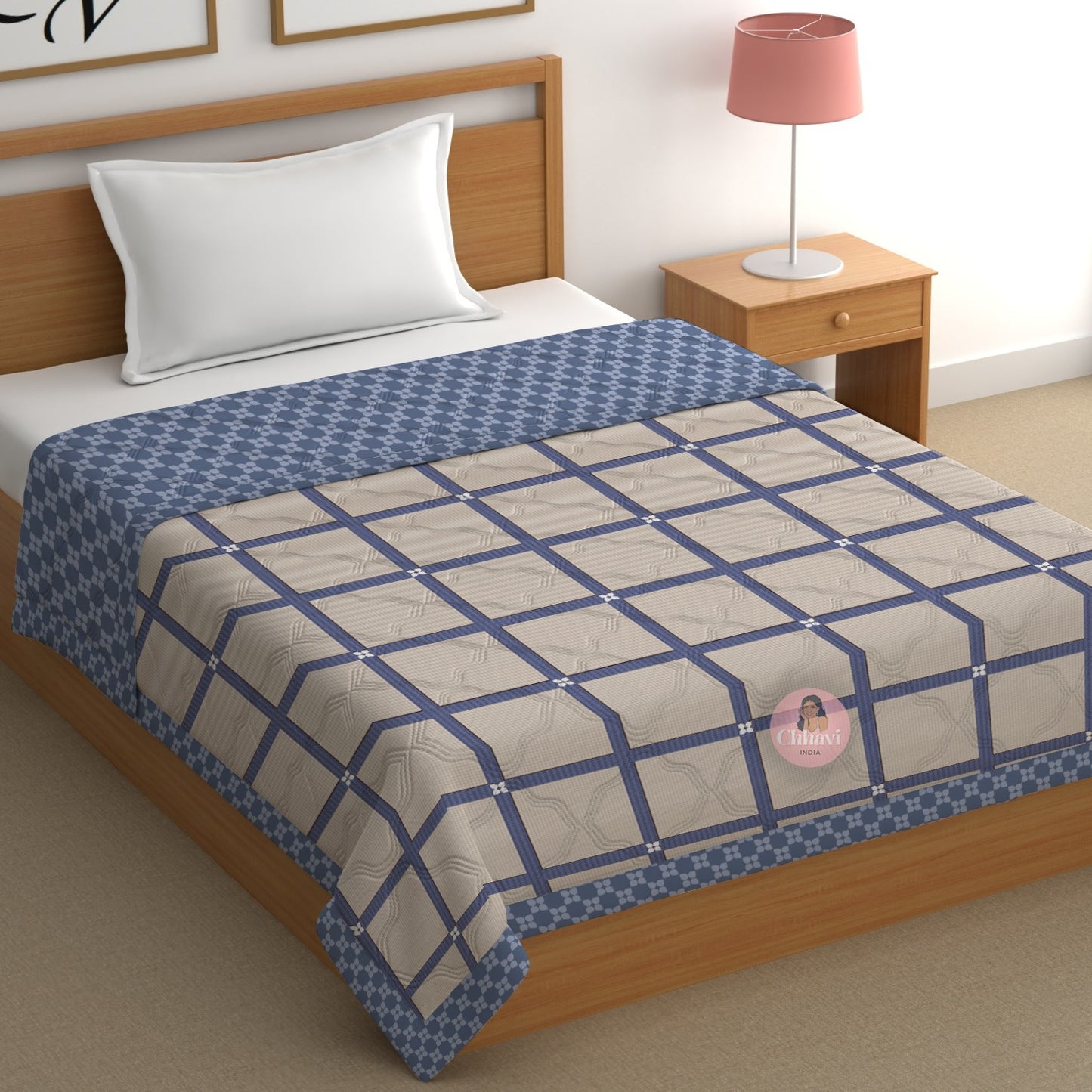 Chhavi india 210 TC single Bed Comforter