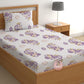 CHHAVI INDIA 180 TC Microfiber Printed Single Bedsheet With 1 Pillow Cover