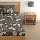 CHHAVI INDIA 180 TC Microfiber Printed Single Bedsheet With 1 Pillow Cover