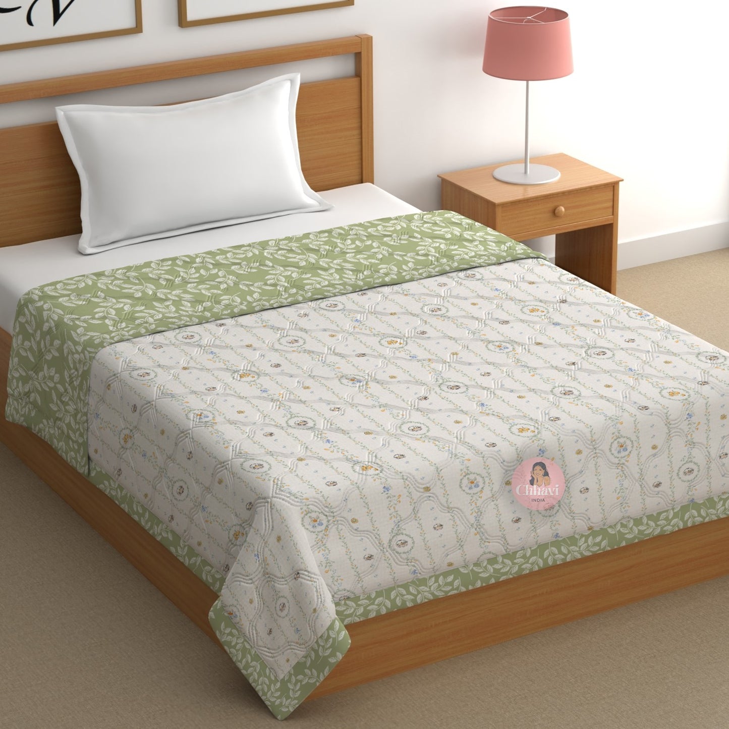 Chhavi india 210 TC single Bed Comforter