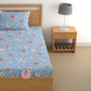 CHHAVI INDIA 180 TC Microfiber Printed Single Bedsheet With 1 Pillow Cover