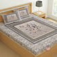 CHHAVI INDIA 210 TC Microfiber Printed King Size Bedsheet With 2 Pillow Covers