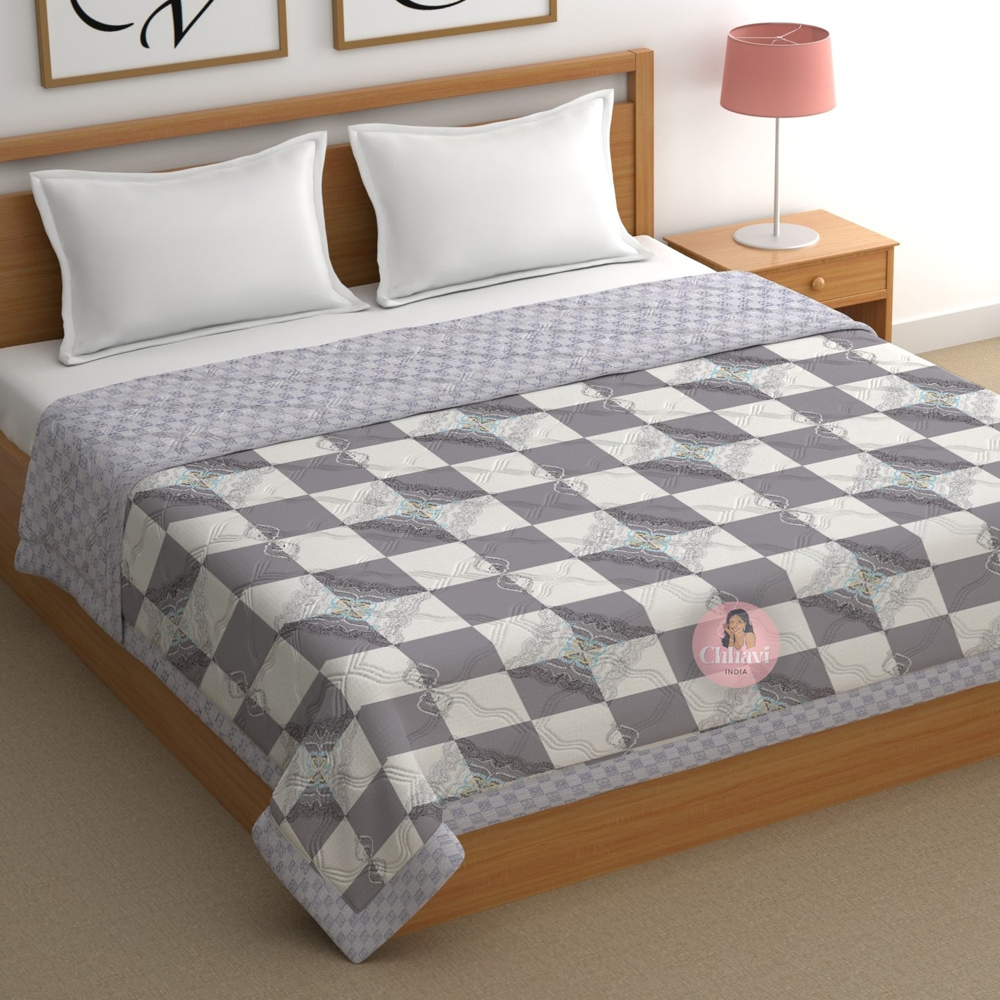 CHHAVI INDIA Printed Double Comforter for AC Room