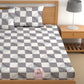 CHHAVI INDIA 210 TC Microfiber Printed King Size Bedsheet With Pillow Covers