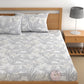 CHHAVI INDIA 210 TC Microfiber Printed Double Bedsheet With 2 Pillow Covers