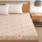 CHHAVI INDIA 210 TC Microfiber Printed Double Bedsheet With Pillow Covers