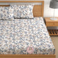 CHHAVI INDIA 210 TC Microfiber Printed King Size Bedsheet With Pillow Covers