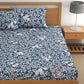 CHHAVI INDIA 210 TC Microfiber Fitted Double Size Printed Bedsheet With 2 Pillow covers