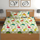 CHHAVI INDIA 210 TC Microfiber Printed Double Bedsheet With 2 Pillow Covers