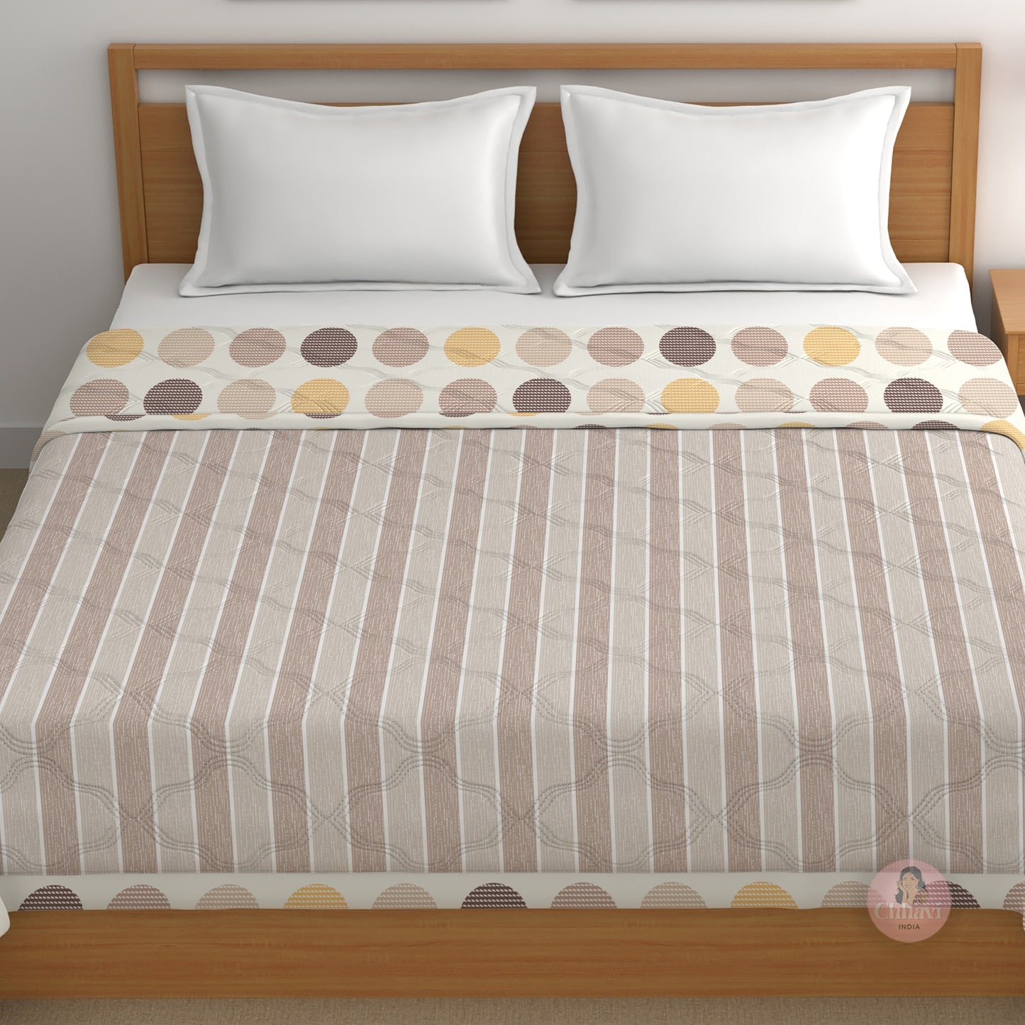 CHHAVI INDIA Printed Double Comforter for AC Room