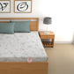 CHHAVI INDIA 210 TC Microfiber Printed King Size Bedsheet With 2 Pillow Covers