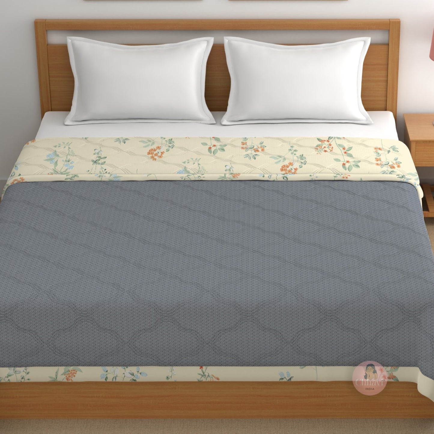 CHHAVI INDIA Printed Double Comforter for AC Room